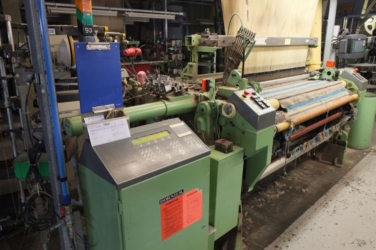 Dornier, HTVS8/J-170, 1997, Rapier Loom, 1700mm Working Width, 8 Colors, Staubli CX 960 Jacquard