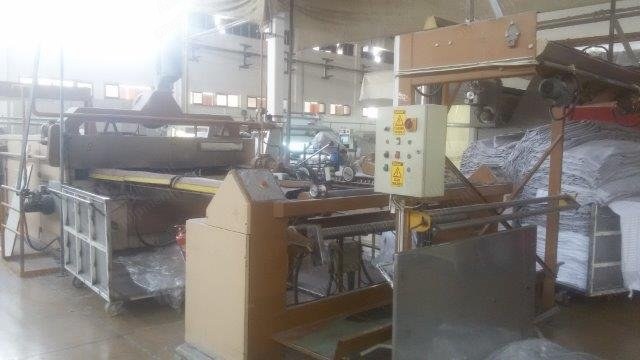 Anglada Turbang Continuous Tumble Dryer Line with Stenter, 2000mm Width, Gas Heated