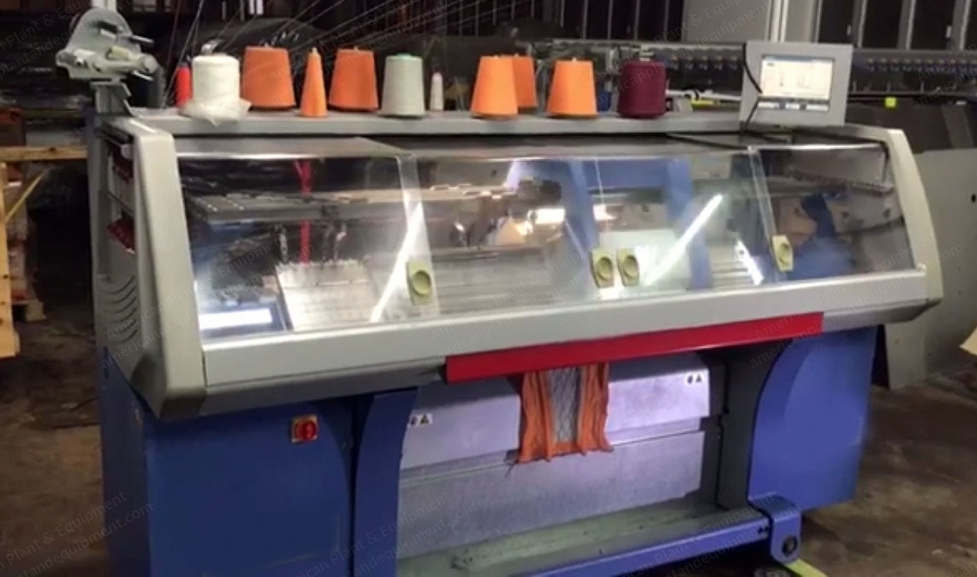 Stoll, CMS 420E, 2010, Width 1150mm, E7.2 Gauge, Multi-Gauge Flat Knitting Machine