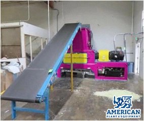 SSI Uni-Sheer, SR400E, 2016, Single Shaft Shredder, 100 HP, 52x52" Cutting Chamber, 54 Cutters