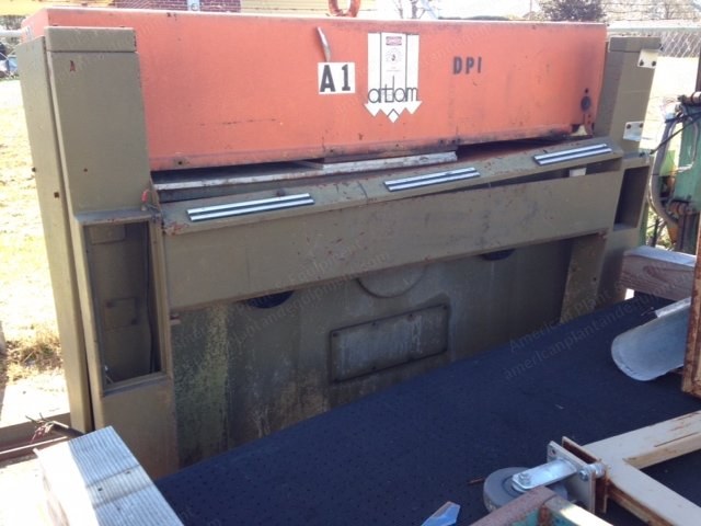 Atom, S350, 50 Ton Hydraulic Die Cutting Press, 1600x600mm Bed, 300mm Stroke