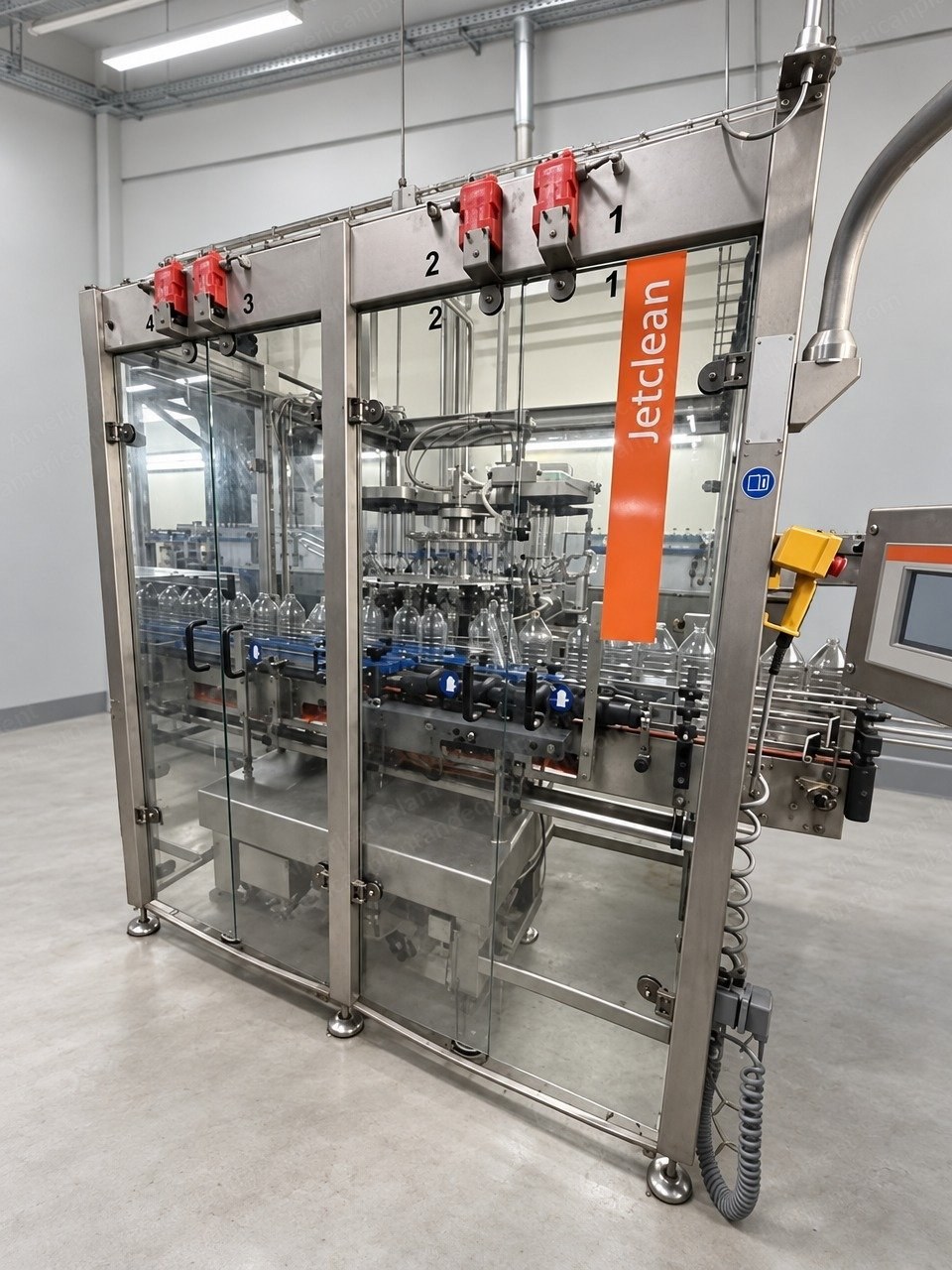 Kosme, JETCLEAN G 16/960 1T UP, 2013, Rotary Air Rinser, up to 6,000 containers/hr