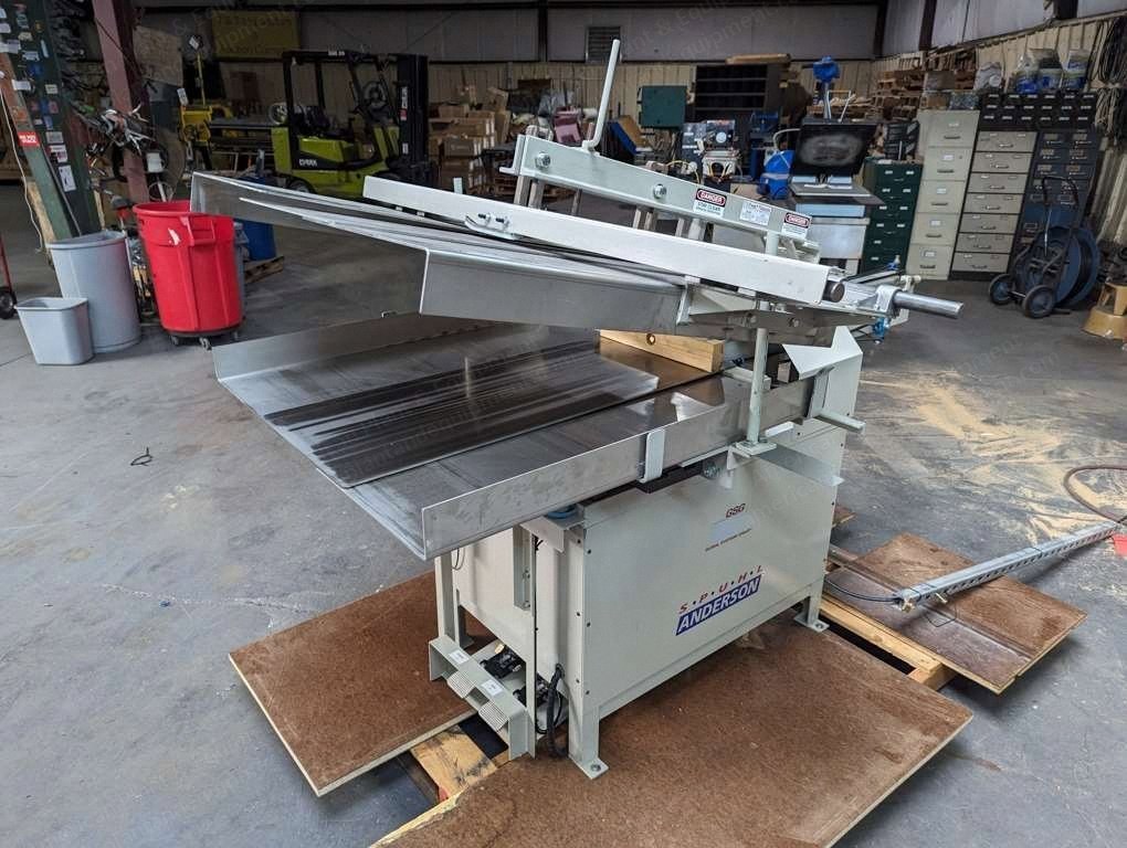 Spuhl Anderson, CF-1, Cushion Filling Machine, Pneumatic Controls