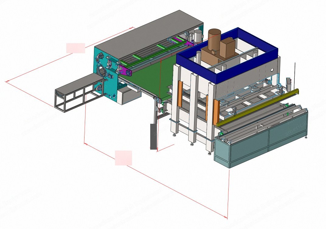NovaStar, MP126, Semi-Automatic Mattress Compressing Machine, 2100x2000mm Capacity, 60 Tons Pressure