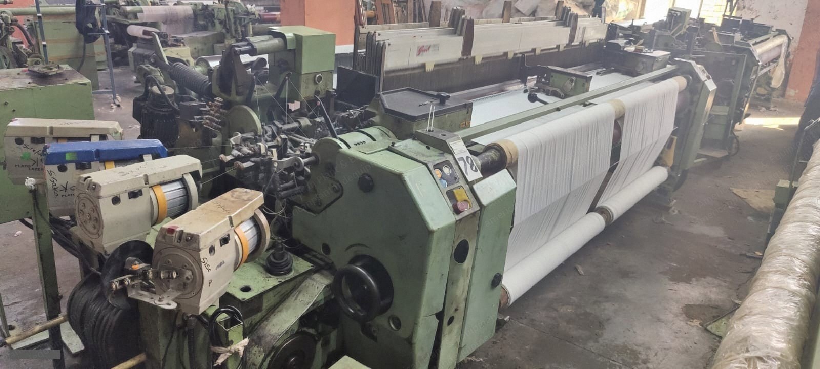 Sulzer, TW11 213 ES 105 E10, 213cm, 1 Color, Cam Motion, Shuttleless Weaving Looms