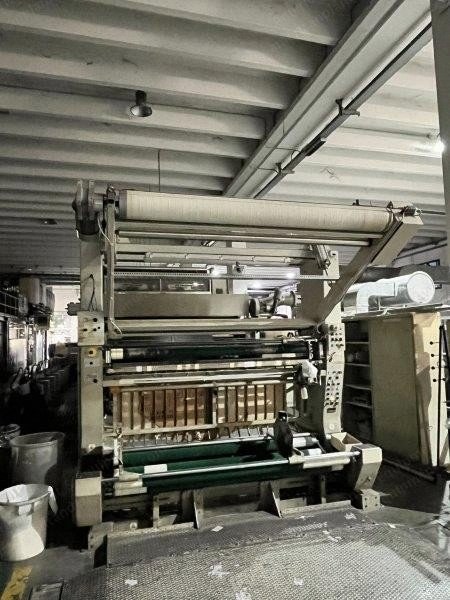 Reggiani, Revolution 200/15/12, 1997, Rotative Printing Machine, 2000mm Working Width, 12 Colors, 5 Chambers Gas Dryer