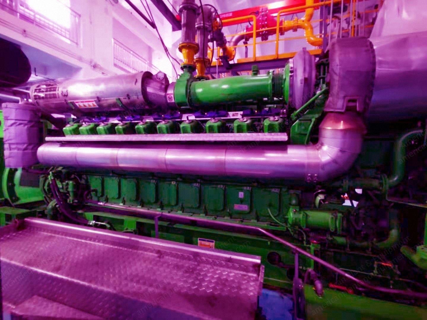 Jenbacher, JMS620SF, 2019, 50Hz, Natural Gas, 10.5kV, 8 Sets Complete Power Plant