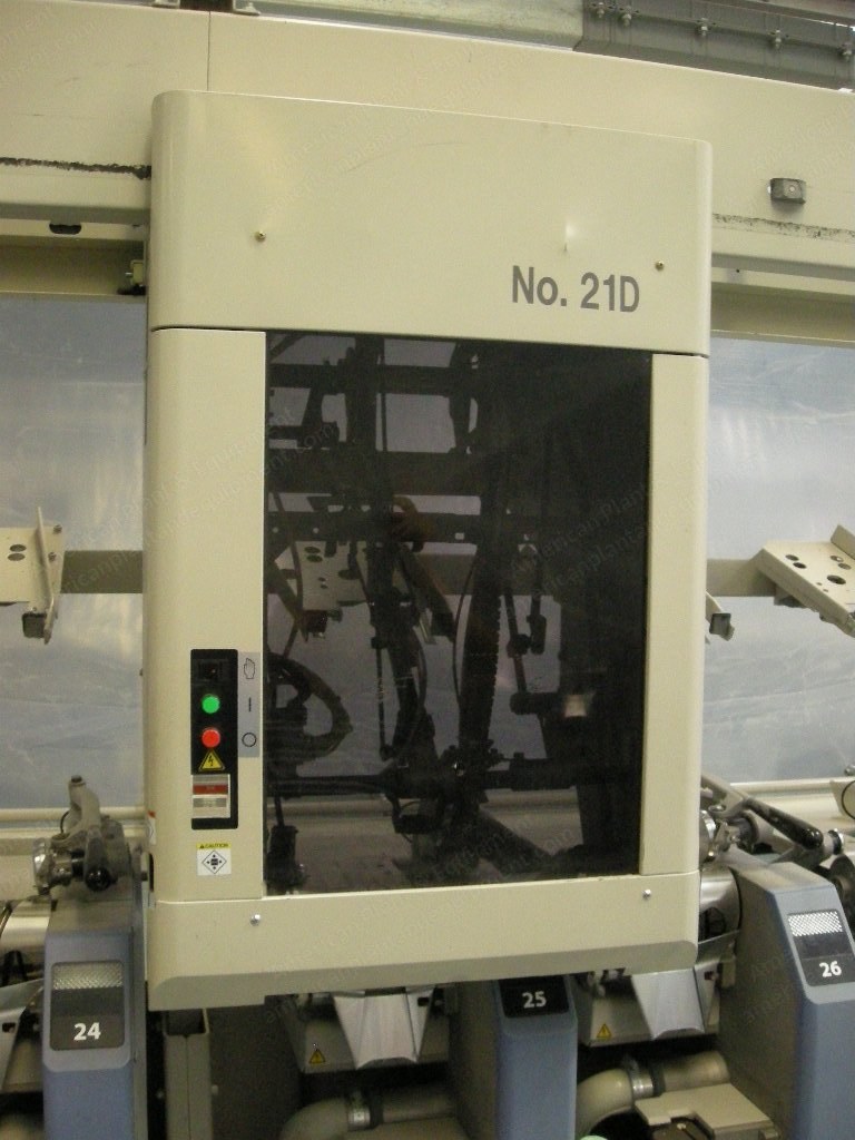 Murata, C21, 2002, 40 Heads, 6" / 150mm, Splicer, Uster Quantum Clearers