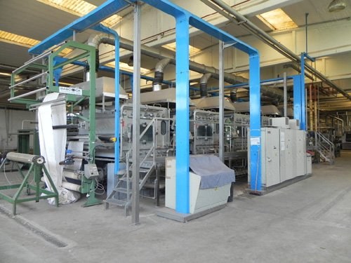 Babcock, Lafer, Bianco, Biancalani Finishing Line, Washing, Raising, Detwisting, and Airo Machines