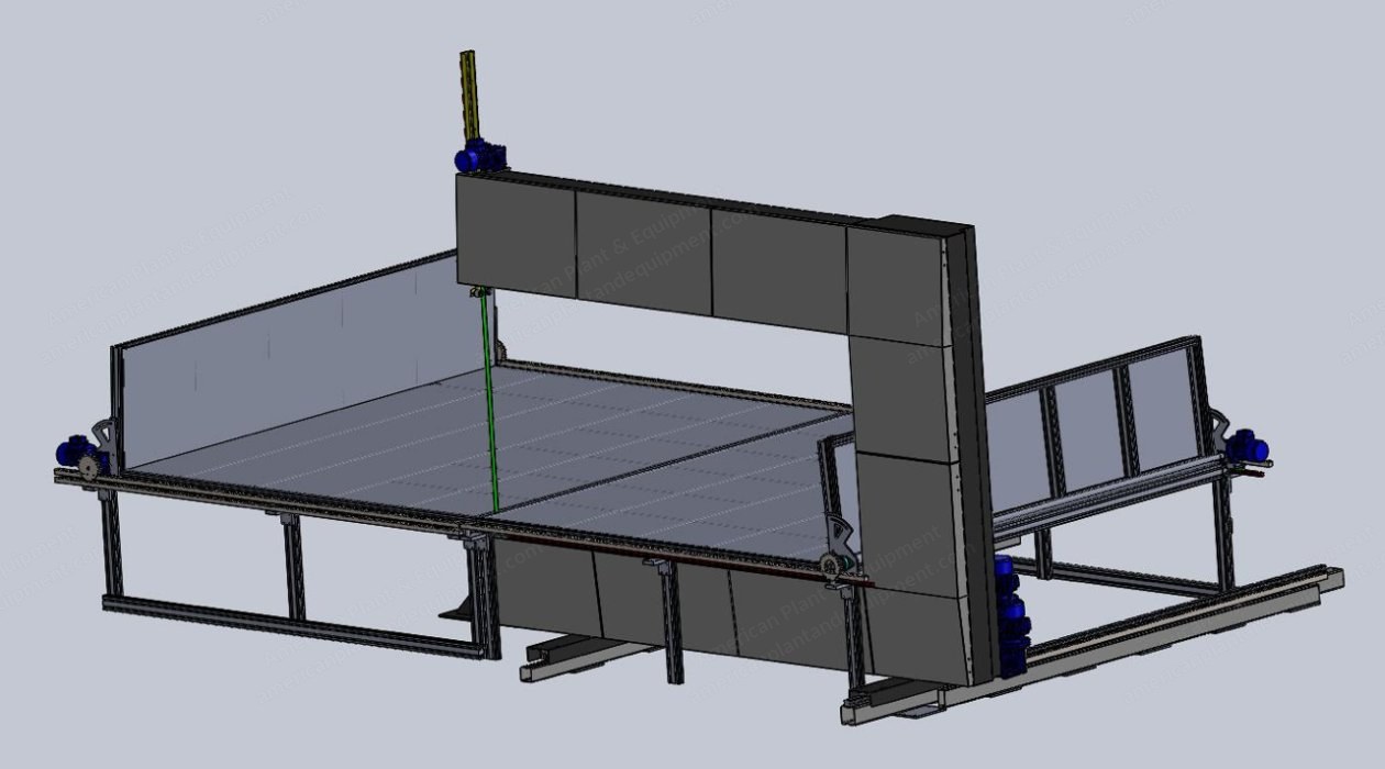 NovaStar, FN609, Automatic Vertical Foam Cutter, 2000x2000mm Table, 550mm Max Height