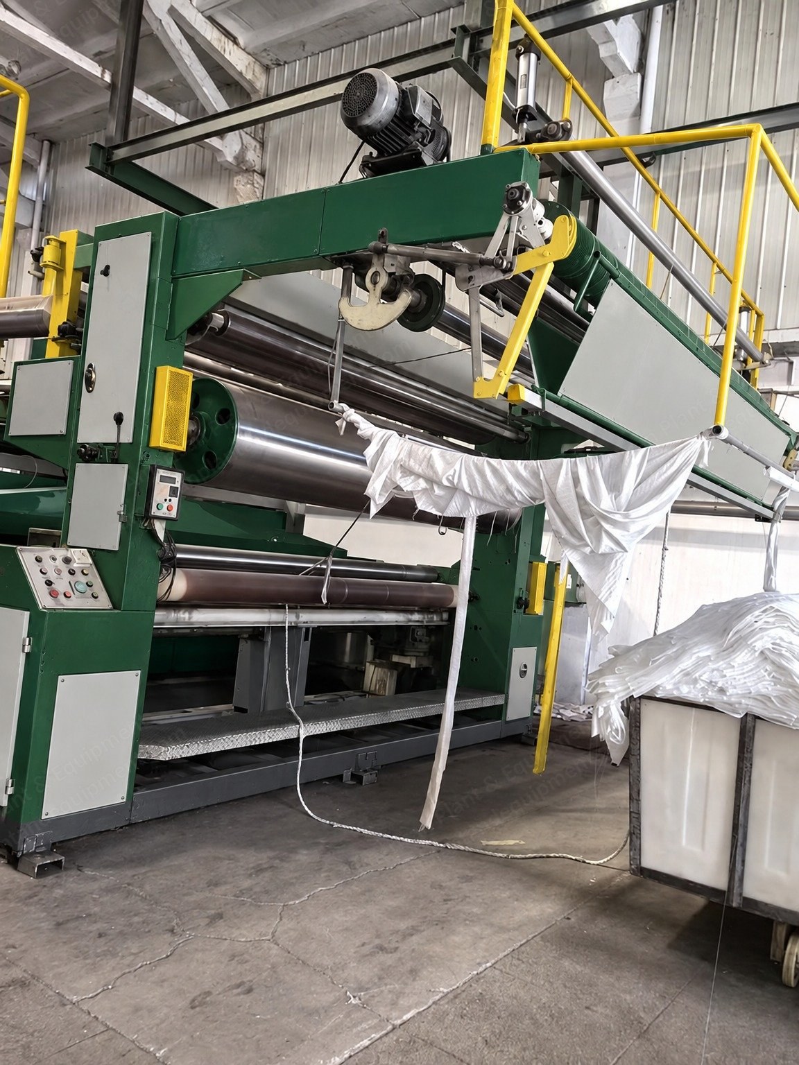 Ilsung, Sun-Super, 2010, Stenter, 3100 mm Working Width, 11 Chambers, Gas Heated