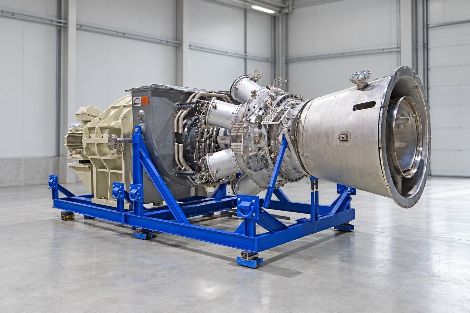 MAN, MGT6000-1S, Gas Turbine Generator Package, 6.5 MW, 50 Hz, 10.5 kV
