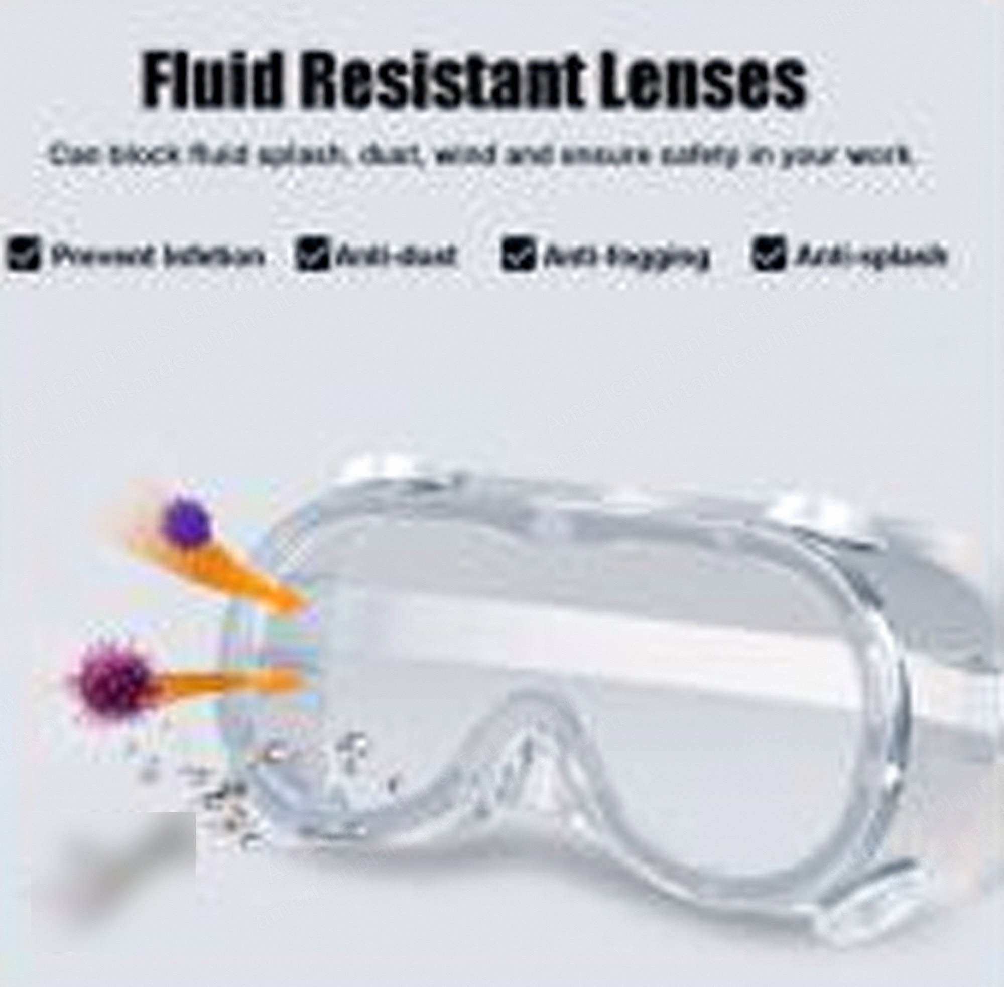 NovaStar, GV141, Medical Protective Goggles, TPU and PC Material, 183x80x166mm