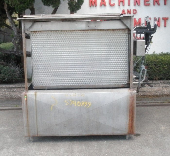 Mueller, NS7-R, Stainless Steel Plate Chiller, 10 Plates, 60x35 inch Plates