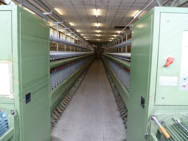 Savio, TDS 190 M, Twisting Plant, 300 Spindles, 8" Feeding
