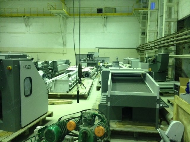 Schott & Meissner, Airlaid Thermobonding Line, 2014, Working Width 3400mm, Capacity 1400 kg/h