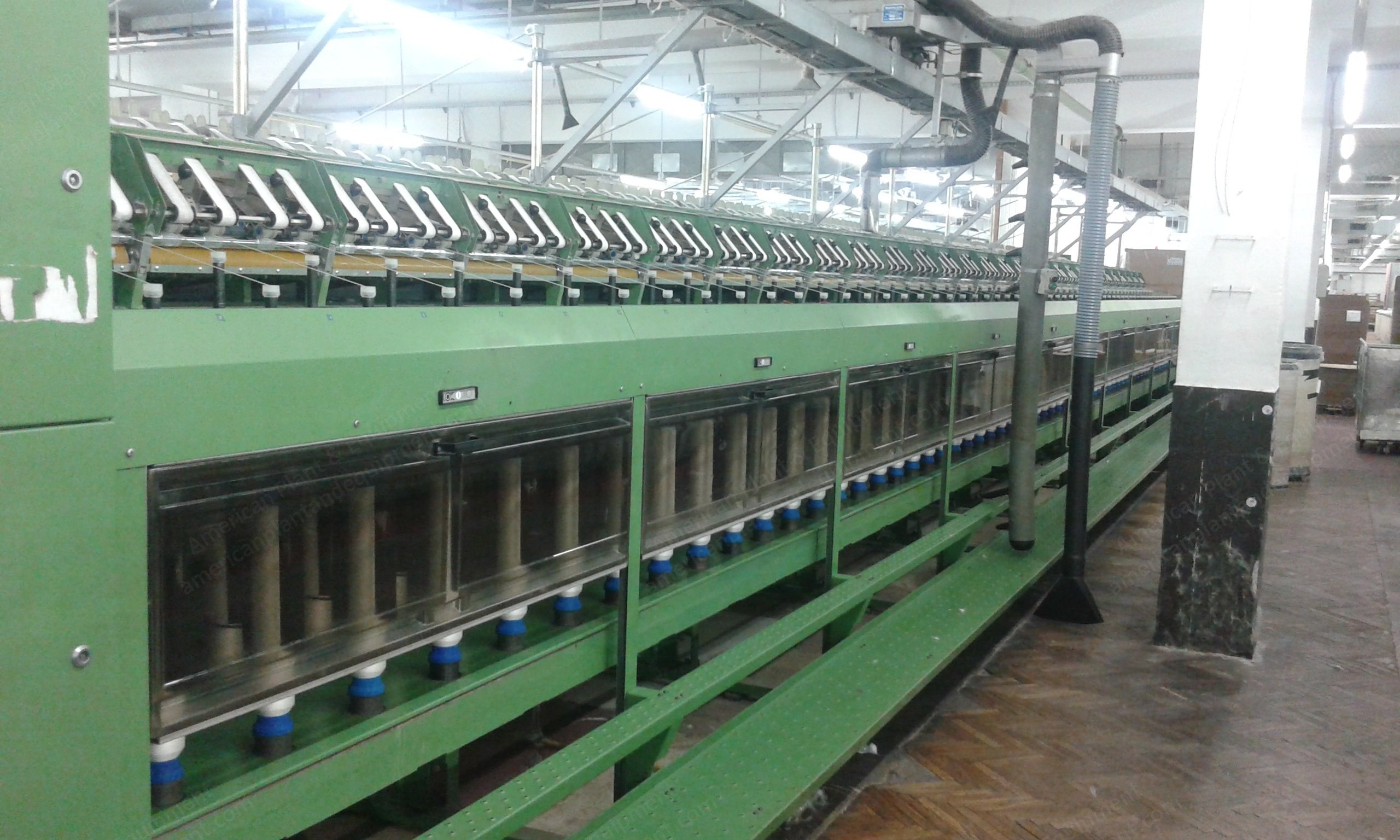 Zinser, 670 Rowemat, 1997, 120 Spindles, 3 Cylinders, 450mm Bobbin Height