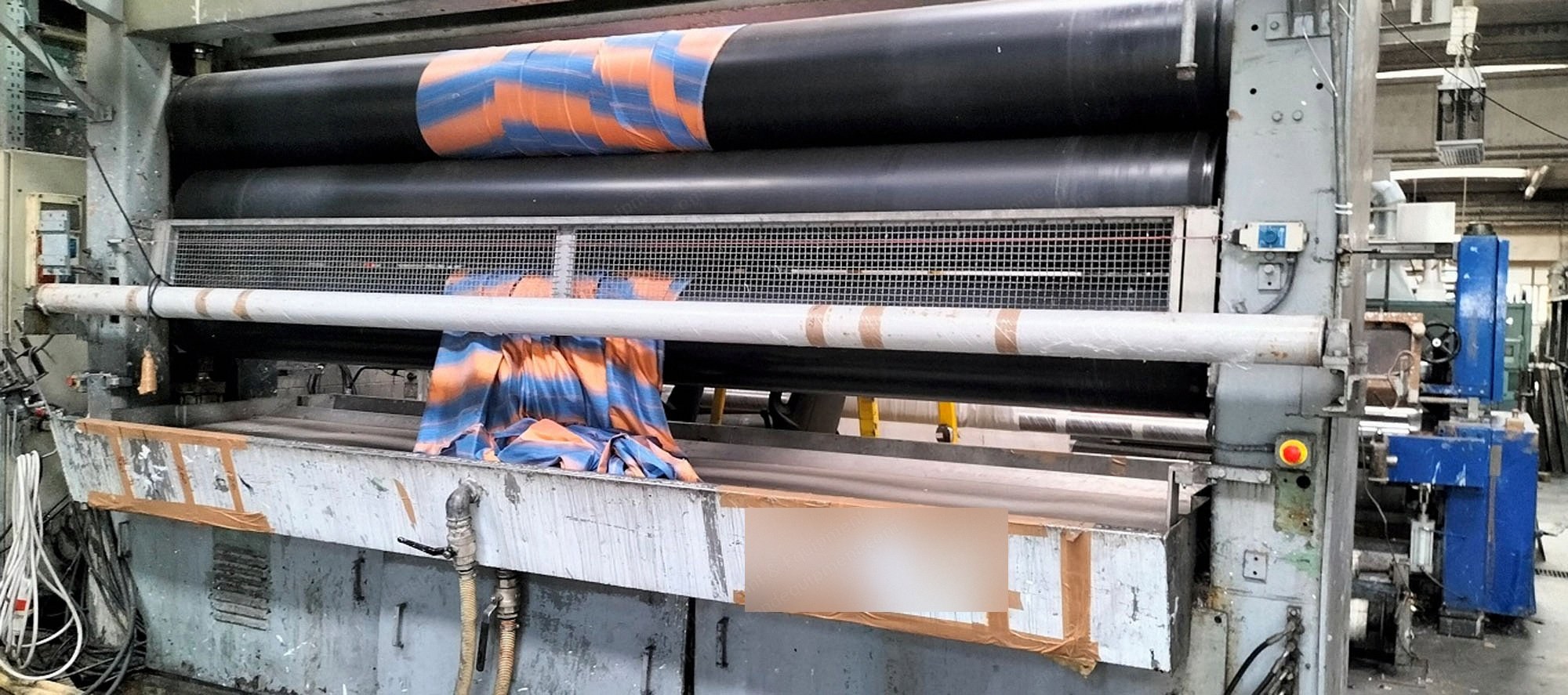 Famatex Stenter, 3400mm, 6 Chambers, Oil Heated, 1984