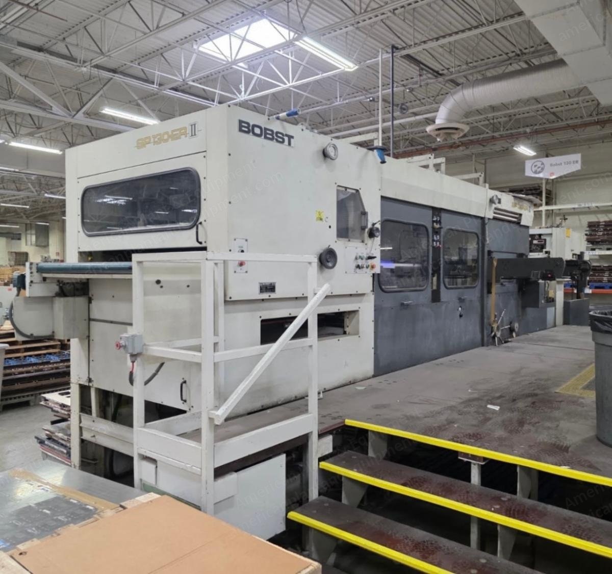 Bobst, 130 ER II, 1991, Die Cutter and Blanker