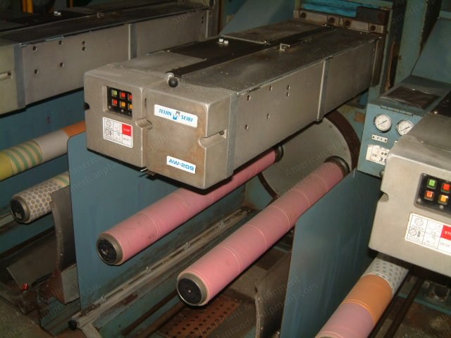 Teijin Seiki, AW209, 1994, POY Winder, 4 Ends, 3000 to 6000 m/min