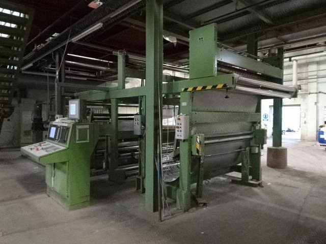 Monforts, Montex Kombi, 1999, 8 Bay, 2200mm, Gas Fired, Pin and Clip Chain