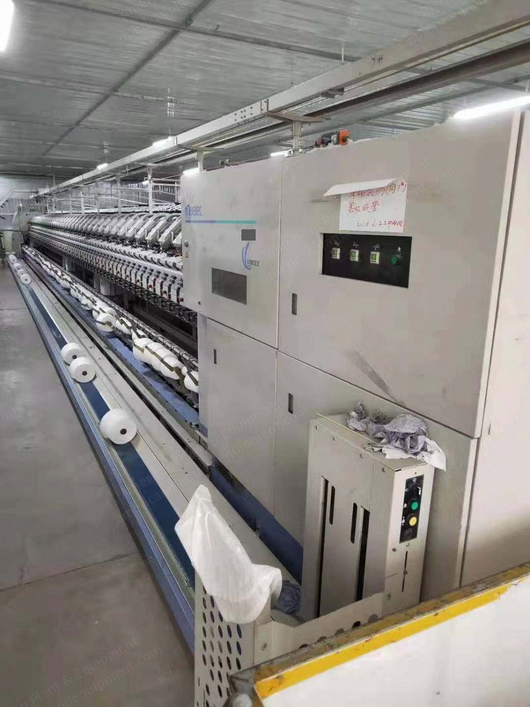 Murata, Vortex 861, 2010, 80 Spindles, Automatic Doffing