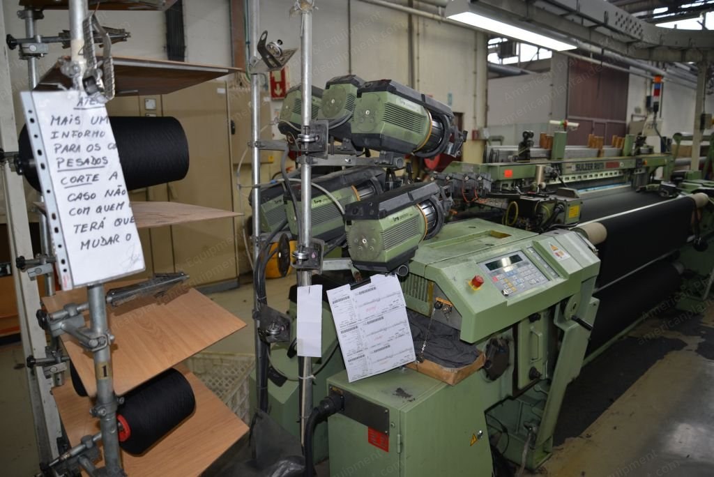 Picanol, GTM-A & AS, 1900mm Width, 10 Frames, 1 Warpbeam, 4 to 6 Prewinders