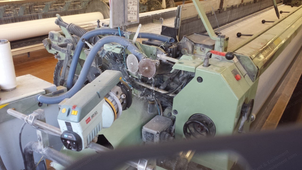 Sulzer, P7100 P540 N1 EP D2, 5400mm Working Width, 1 Color, Metal D2 Projectile, Polypropylene/Monofilament Loom