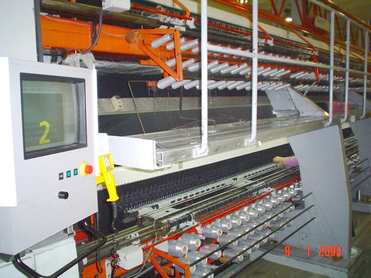 Saurer, Schiffli Embroidery Unit, 21 Yards, 1040mm Embroidery Height