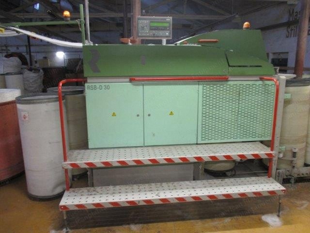 Rieter, RSB D30, 2002, Feeder Cans 600x1200mm, Delivery Cans 500x1200mm, 8 Doubling Creels