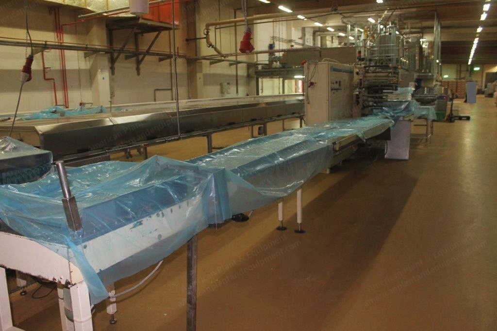 SIG, Horizontal Flow-Pack, 1988, Output up to 250 pcs/min, Roll Width up to 590mm, 5m Belt Infeed