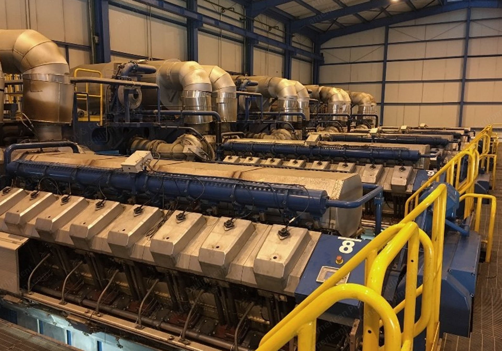 Wartsila, 16V34SG, 2008, 41.8 MW, 6 Units, 50Hz, Natural Gas