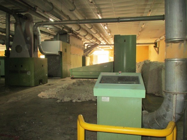 Rieter, Open End Spinning Plant, 2005, 1600 Spindles, 6 Tons/Day Capacity, 380V 50Hz