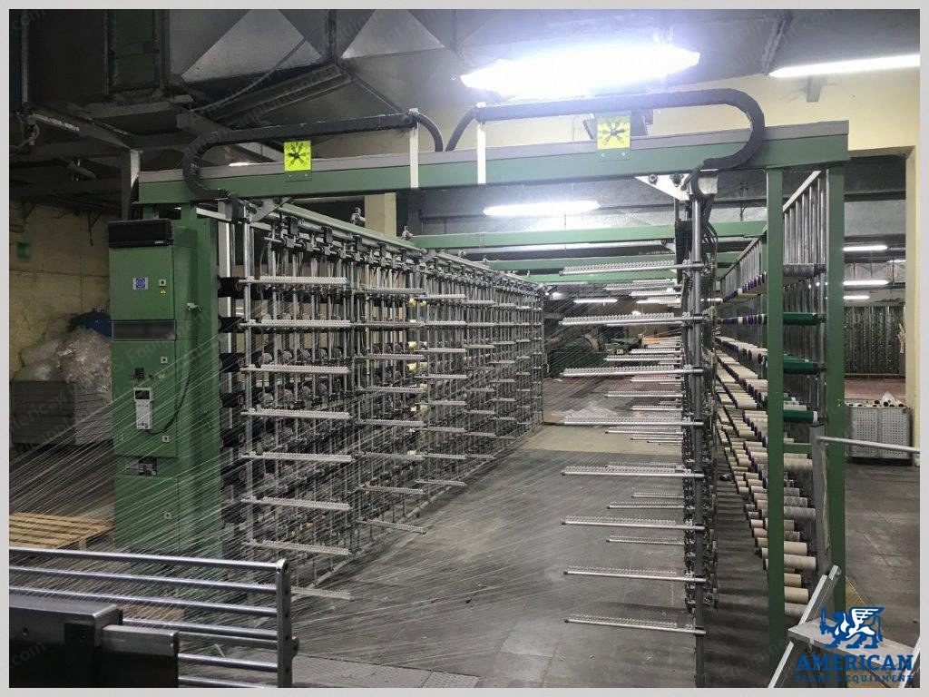 Karl Mayer, Rob-O-Matic 2200, 2001, Sectional Warper, 2200mm Working Width, 512 Position Creel