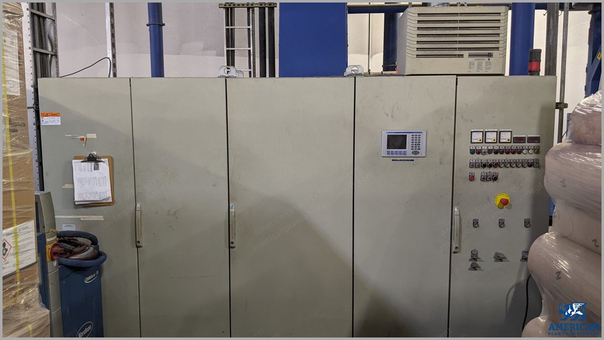 Pallmann, PFV200, 2004, Agglomerator System, with PSP 400x500 Knife Mill, PSHG 300x500 Granulator