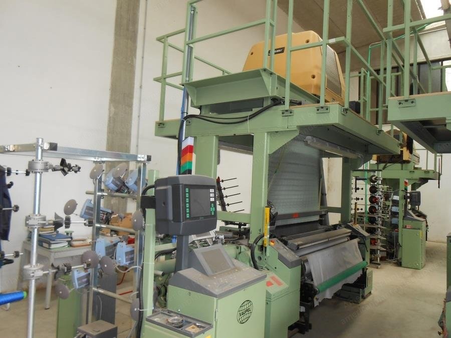 Dornier, Staubli CX880, 2007, Rapier Label Weaving Looms, Vaupel Labeling System, Taffeta 8 Repeat