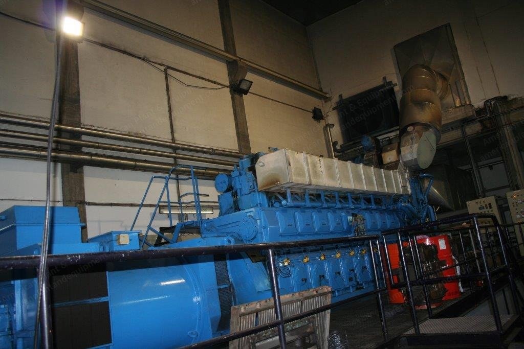 MAN B&W, 9 L 23/40, 1997, 6200kW Thermal Output, 4700kVA Generator, 750 RPM