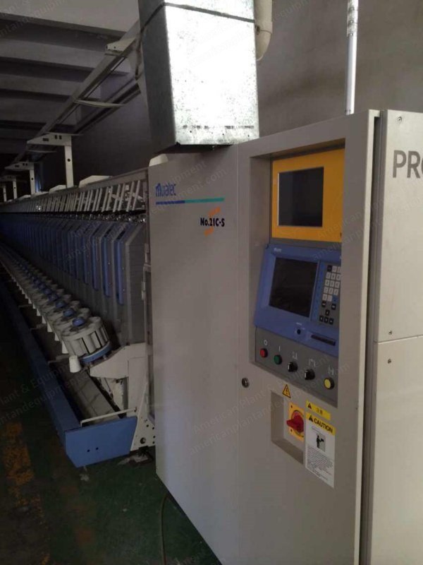 Murata, 21C, 2010, 60 Spindles, Loepfe Zenit Clearer, G3Z Splicer, Waxing