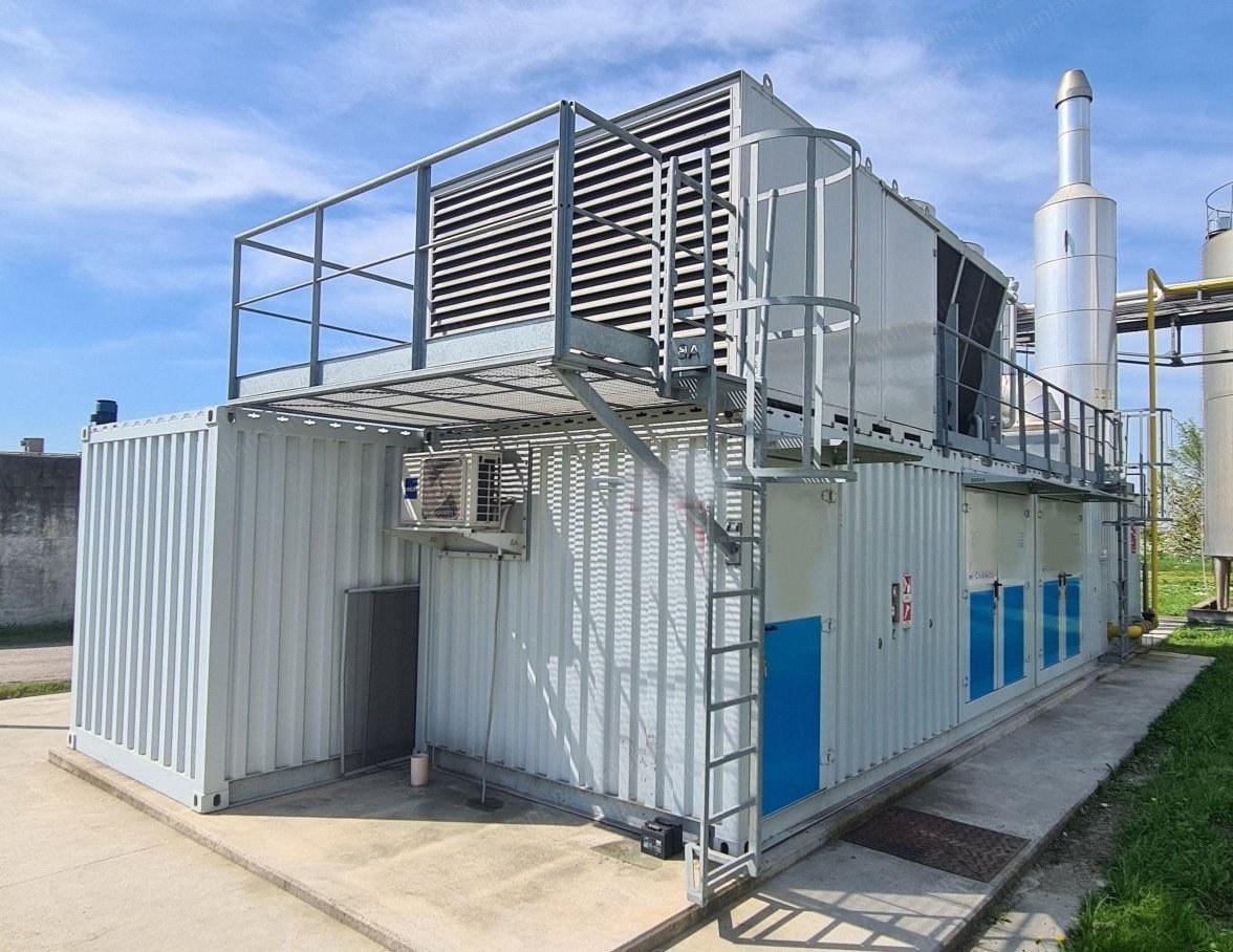 Jenbacher, J412, Complete Industrial Cogeneration Plant, Natural Gas, 889 kW