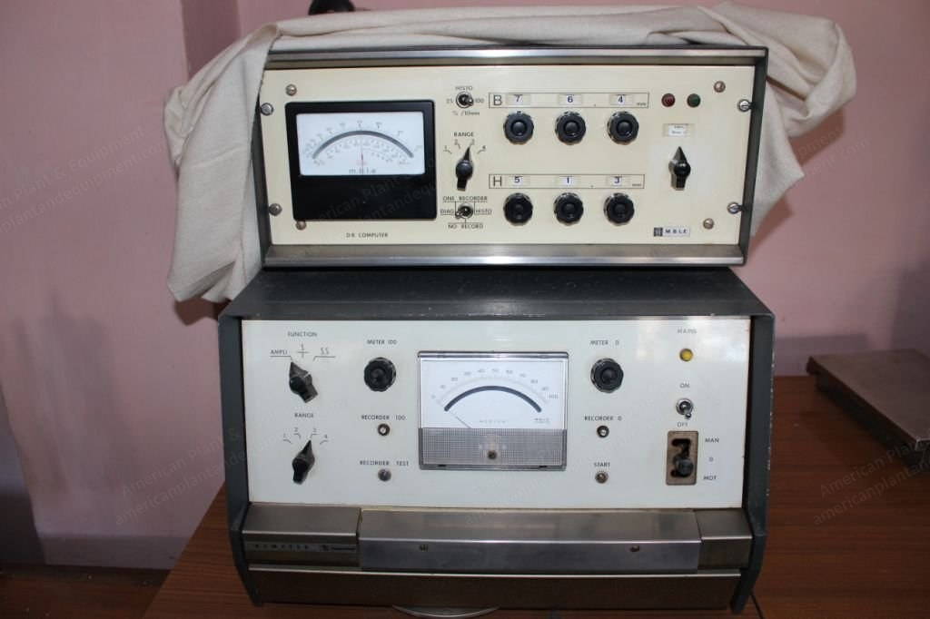 Almeter, AEM 011 C / ADM 004, Wool Fibres Length Measuring Devices with Siemens Record Computer