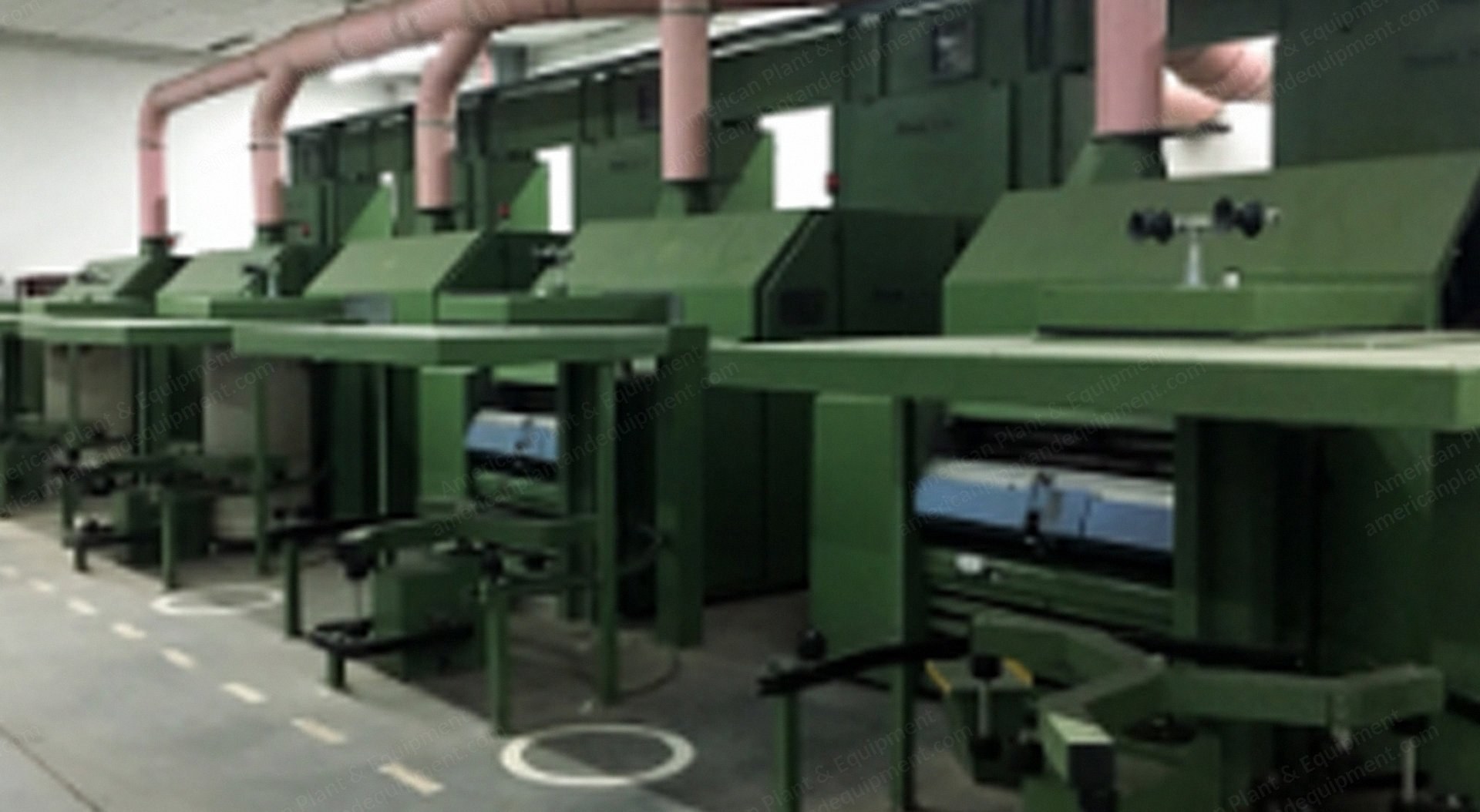 Trutzschler, DK 903, 2001/2002, 24x48 Inch Can Size, KHC600 Can Changer, Stationary Flats 4 Back & 6 Front