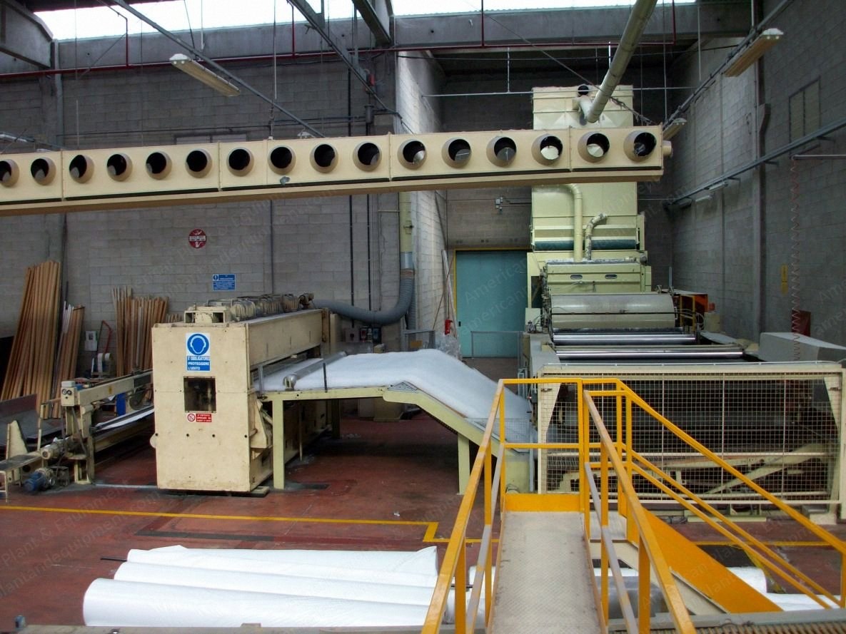 Fehrer, NL 36, 1981, Needling Line, 3750mm Working Width, 300 kg/h Capacity