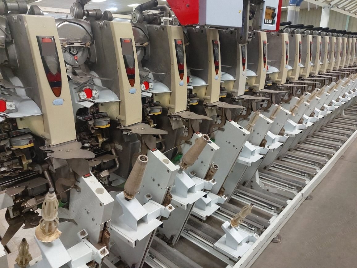 Schlafhorst, AC5, 2008, Rewinder, 60 Spindles, Cone to Cone, 6" 4°20" Exit Cone