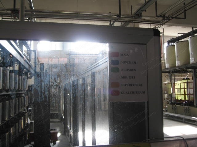 Loris Bellini Complete Yarn Dyeing Plant, 2001, 7 Tons Daily Capacity, 25 to 300kg Machine Capacities