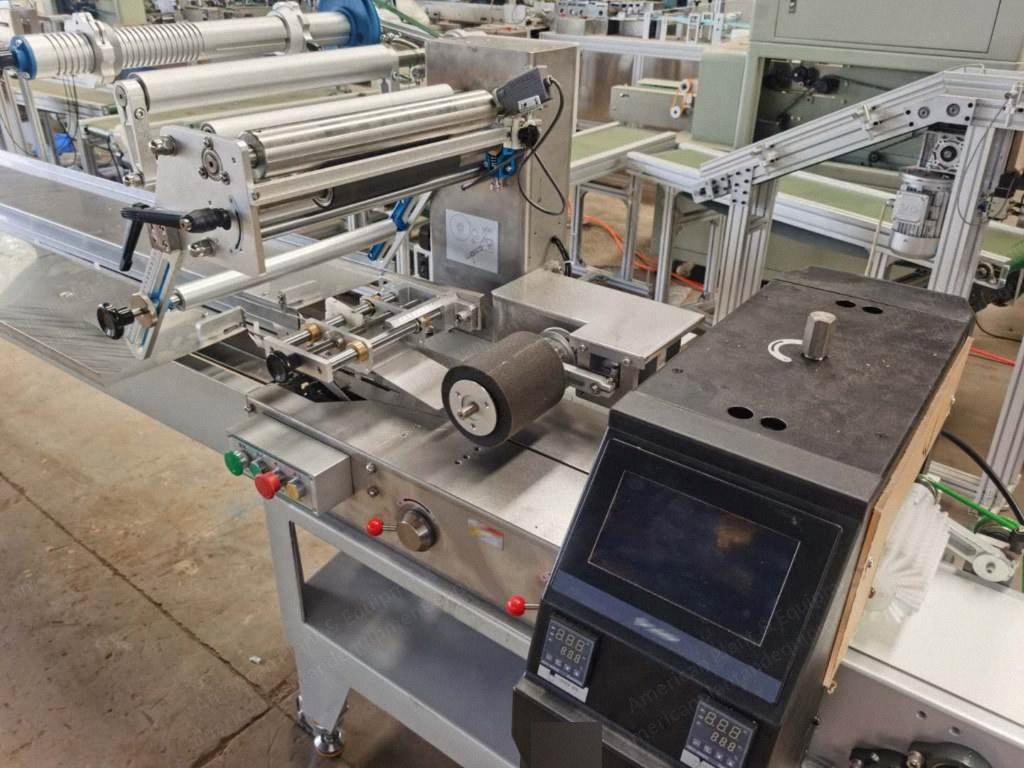 NovaStar, PD101, Mask Film Packing Machine, Up to 110 Bags per Minute, 5860x970x1700mm