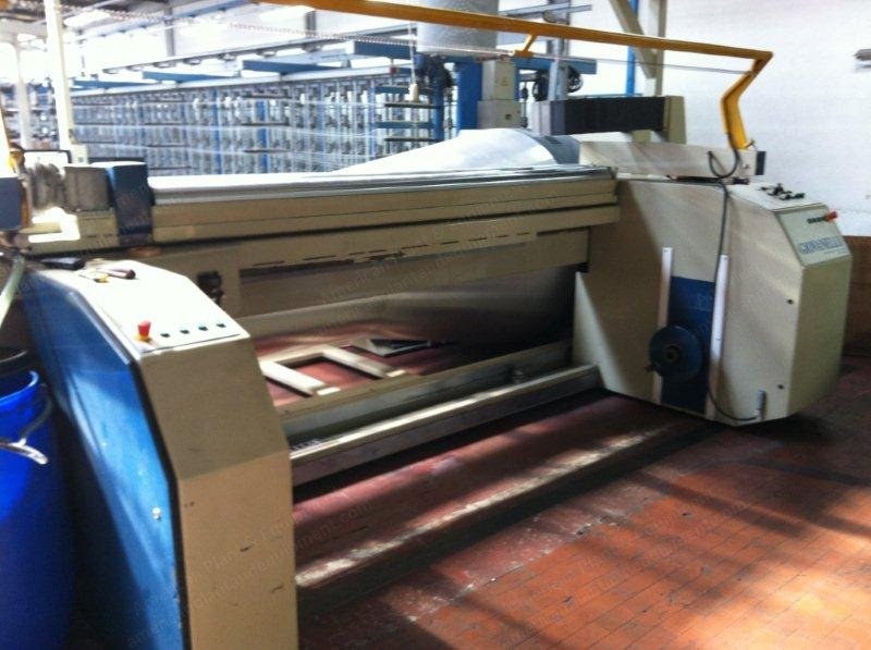 Giovannelli, Compactronic 2000, 2007, Sectional Warping Machine, 2200mm Working Width, 448 Cone Holders Creel