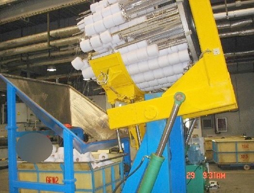 NovaStar, GN110, Yarn Unloading Machine, 4 Clamps, Hydraulic Servo Control