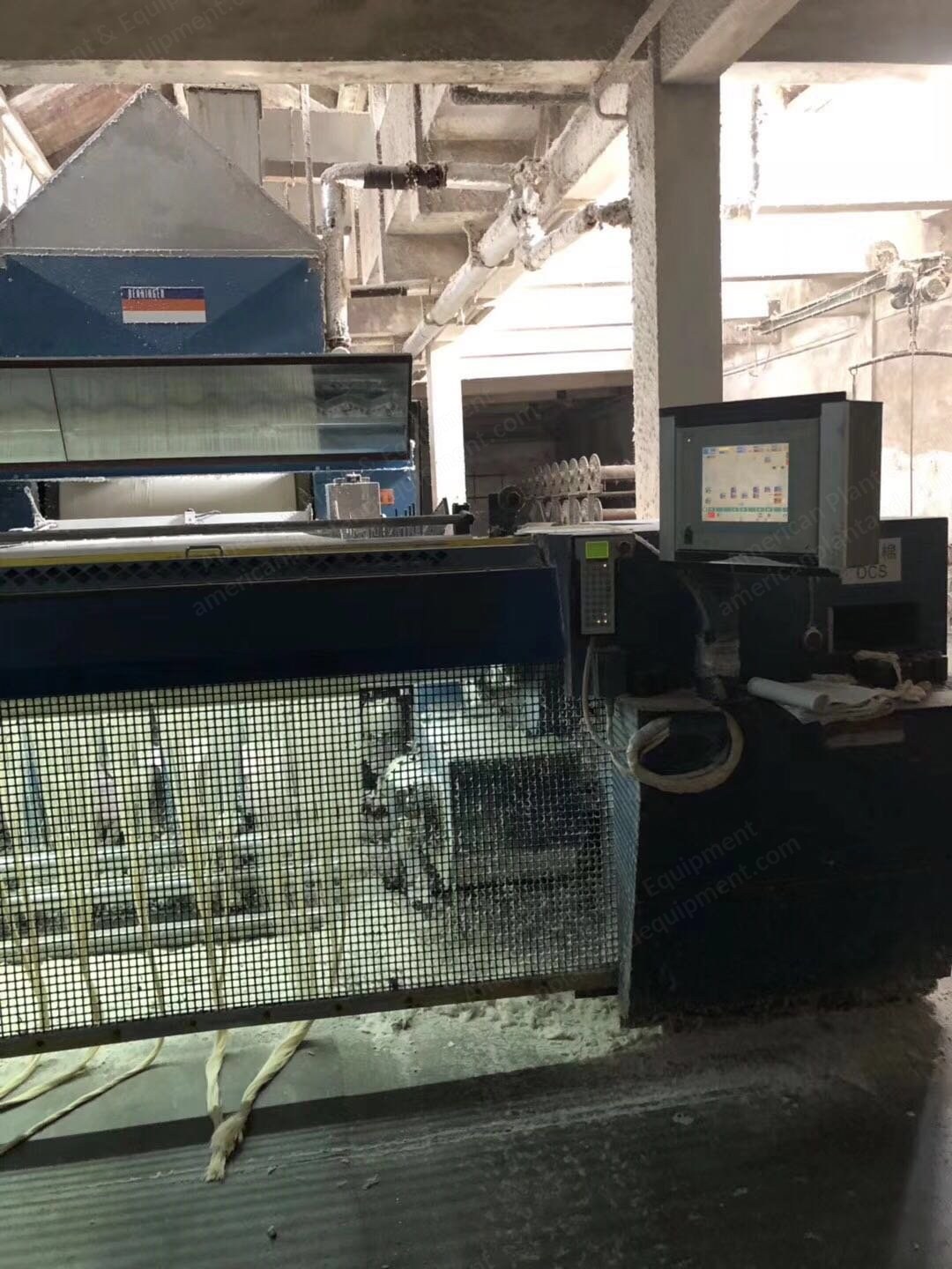 Benninger Sizing Machine, 2004, 2400mm Width, Double Stock Tank, 82 Warp Beams