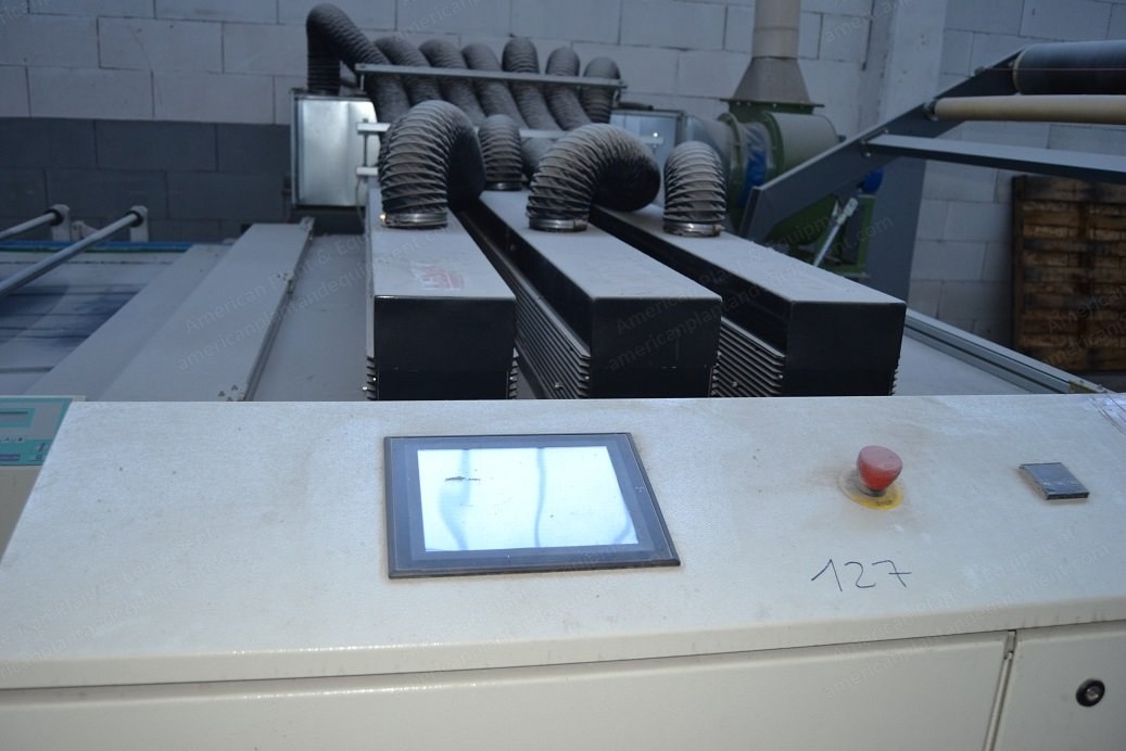 Stamperia Emiliana, Lisa Print Sun Wash, Emerizing Machine, Width 2000mm, Dust Aspiration