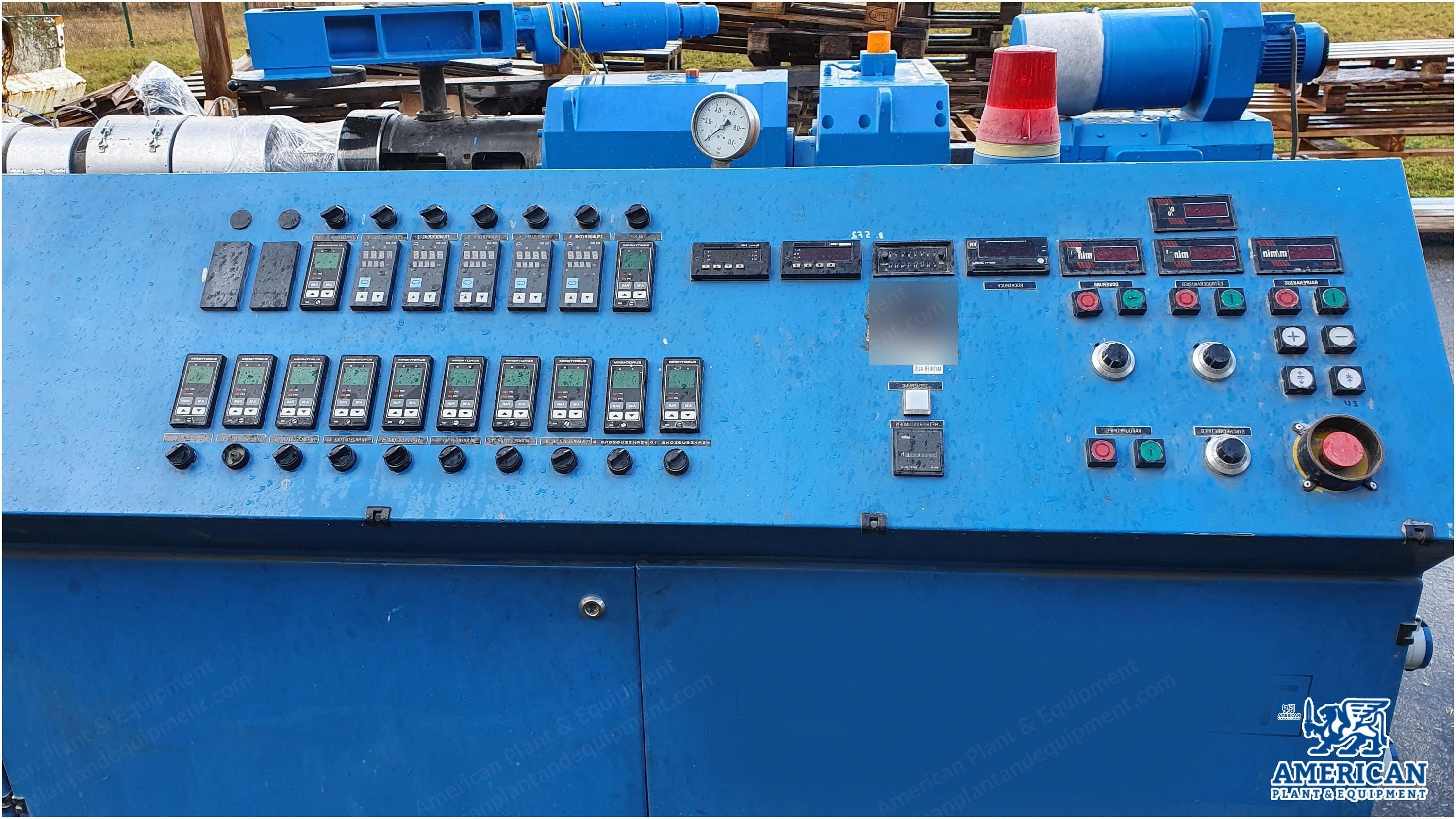 Theysohn, PAR 2-108, 2001, Twin Screw Extruder, 108mm Screw Diameter, 400 kg/h Capacity, 60 kW